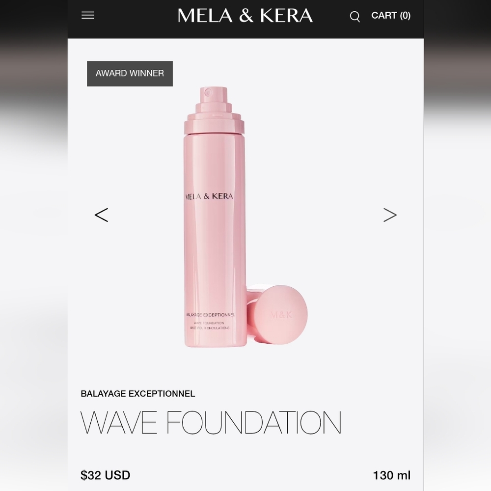 MELA & KERA BALAYAGE EXCEPTIONNEL WAVE FOUNDATION